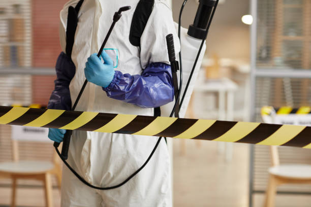 Professional Blood Cleanup technician working in Danville, AR